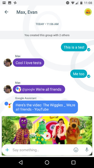  Google Allo (برای Android) 